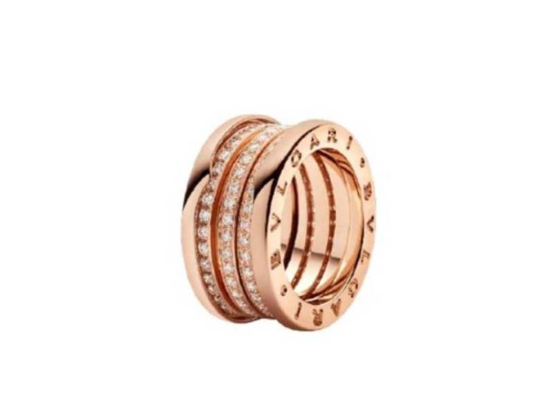 RING ROSE GOLD AND DIAMONDS BZERO1 BULGARI AN857022 – 350034